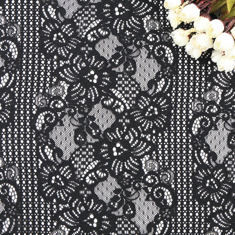 Lace Fabric Embroidered Fabric Dress Nylon for Women's Wear Wholesale 2